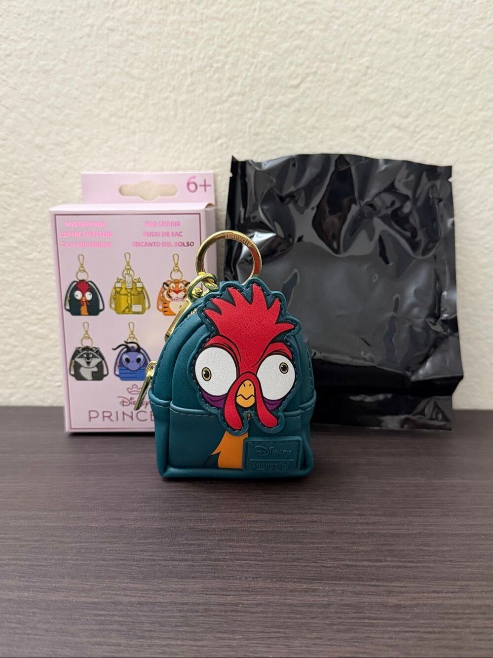 Loungefly Disney Sidekick Blind Box Mini Backpack Bag Charm Keychain - Hei Hei